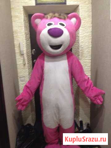 Аренда Ростовой куклы Розовый медвежонок Уфа - изображение 1
