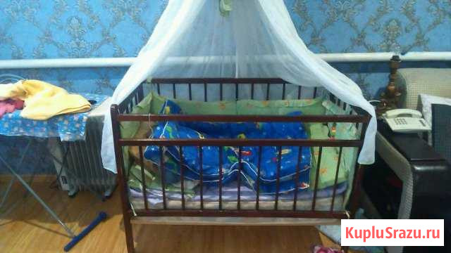 Кроватка,трансформер,с маятником Старый Оскол - изображение 1