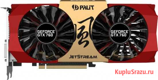 Видеокарта Palit GTX 760 Jetstreem 2GB Уфа - изображение 1