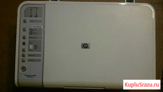 Принтер + сканер (Струйное мфу HP deskjet F4283) Хабаровск - изображение 1