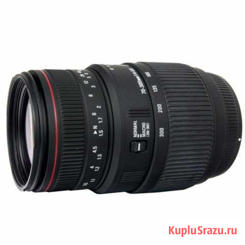 Sigma AF 70-300mm f/4-5.6 APO Macro DG Canon EF Хабаровск - изображение 1