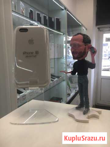 Чехол Силиконовый iPhone SE Gray Тверь - изображение 1