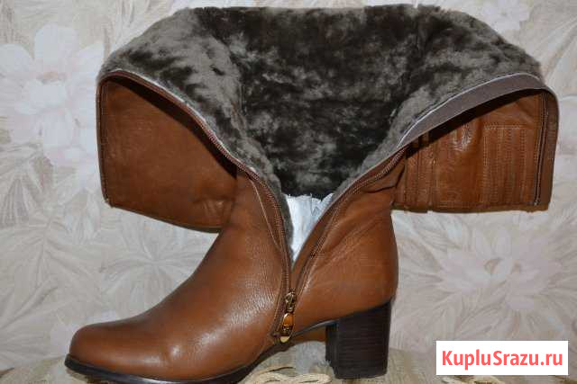 Продам Женские зимние кожаные сапоги Ишим - изображение 1