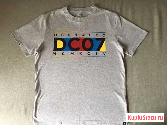Футболка Футболка DC Knuckle In A Ro Grey Heather Хабаровск - изображение 1