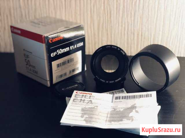 Объектив Canon EF 50 f/1,4 USM Новокузнецк - изображение 1