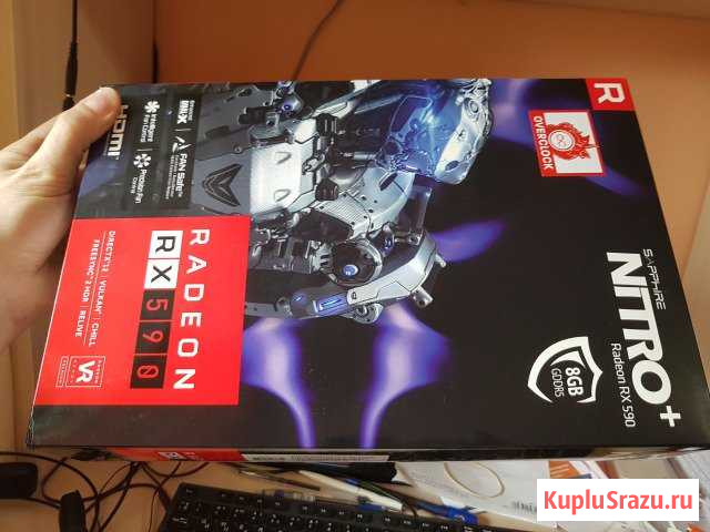 Sapphire Radeon RX 590 Nitro+ (8Gb, черная) Александров - изображение 1