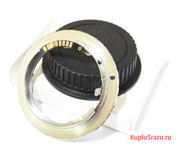Переходное кольцо с чипом, латунь (Nikon - Canon) Иваново - изображение 1