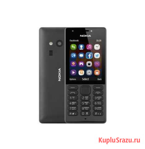 Телефон Nokia 216 2-SIM черный Калининград - изображение 1