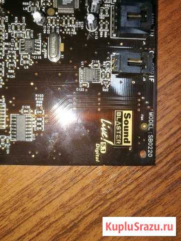 Звуковая карта sound blaster live 5.1 pci Саратов - изображение 1