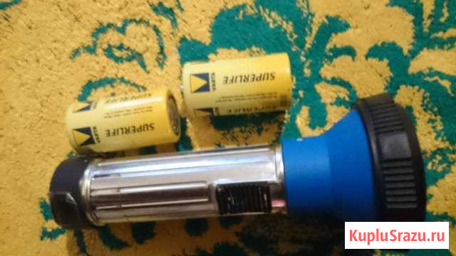Двух батарейный фонарик фирмы Варта Северск - изображение 1