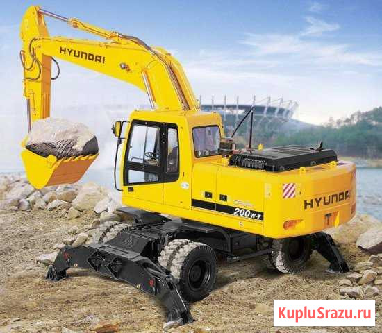 Аренда колесного экскаватора (Ковш - 1.2 м3) Томск - изображение 1