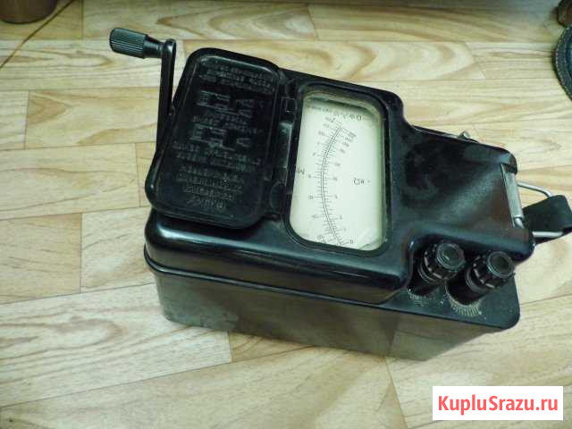 Мегомметр 1968 год Новомосковск - изображение 1