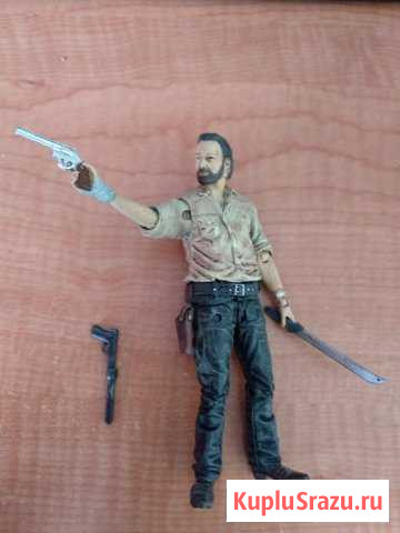 Коллекционная фигурка Walking dead Рик Граймс Глазов - изображение 1