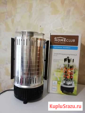 Продам новую электрошашлычницу homeclub Шуя - изображение 1