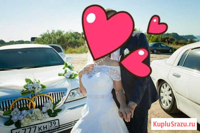Свадебное платье (в аренду) Калининград - изображение 1