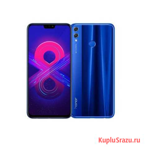 Huawei Honor 8X; 4/64гб; 6.5; синий; новый Ухта - изображение 1
