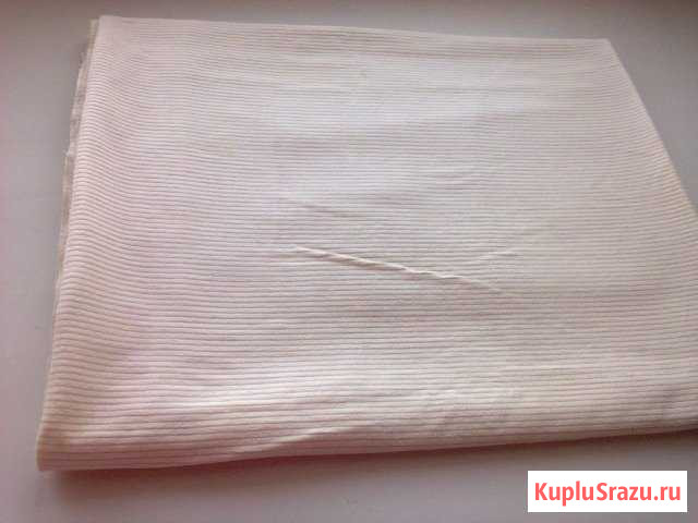 Вельвет белый Кострома - изображение 1