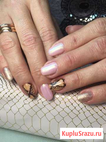 Гель-лак, аппаратный маникюр, укрепление ногтевой Новокузнецк - изображение 1