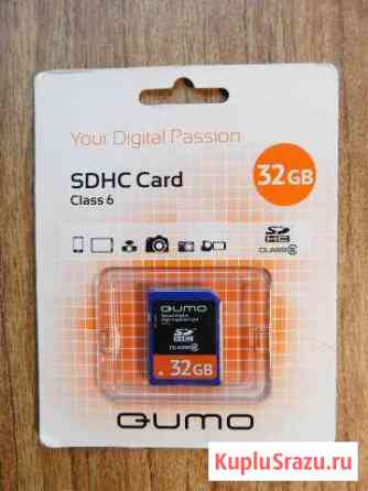 Карта памяти sdhc qumo 32 GB Киров