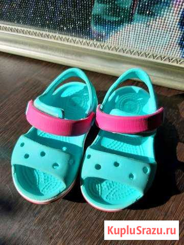 Сланцы фирмы crocs Чайковский - изображение 1