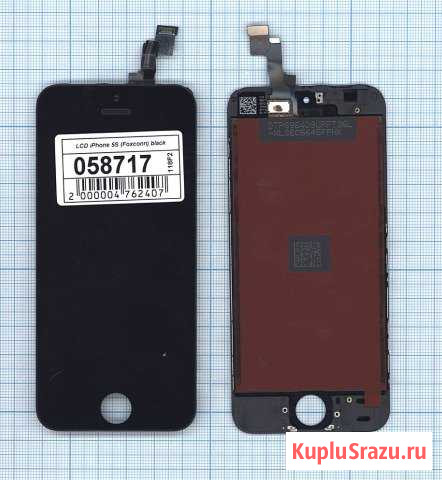 Дисплей iPhone 5S в сборе с тачскрином (Foxconn) Москва - изображение 1