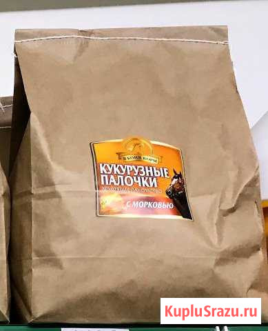 Для лошадей кукурузные палочки Солнечногорск - изображение 1