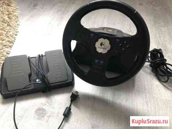 Игровой манипулятор руль и педали Фрязино