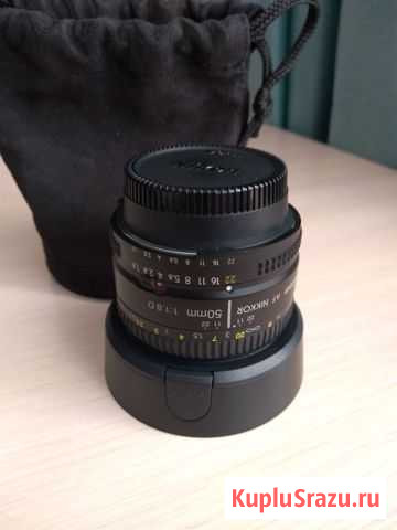 Объектив Nikon AF Nikkor 50mm 1.8D Московский - изображение 1