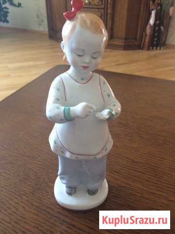 Первосчет лфз 60-е, фарфоровая статуэтка Истра - изображение 1
