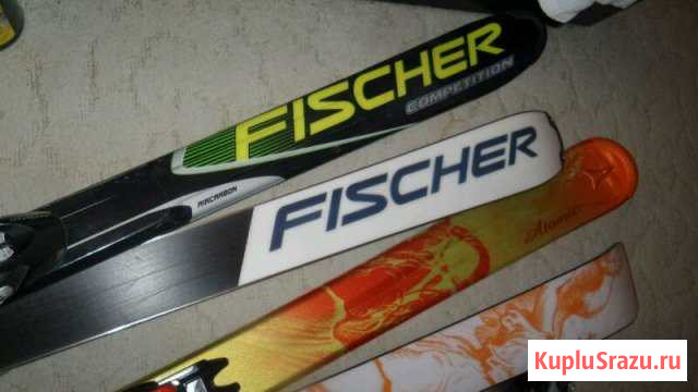 Горные лыжи Fisher RC4 Долгопрудный - изображение 1