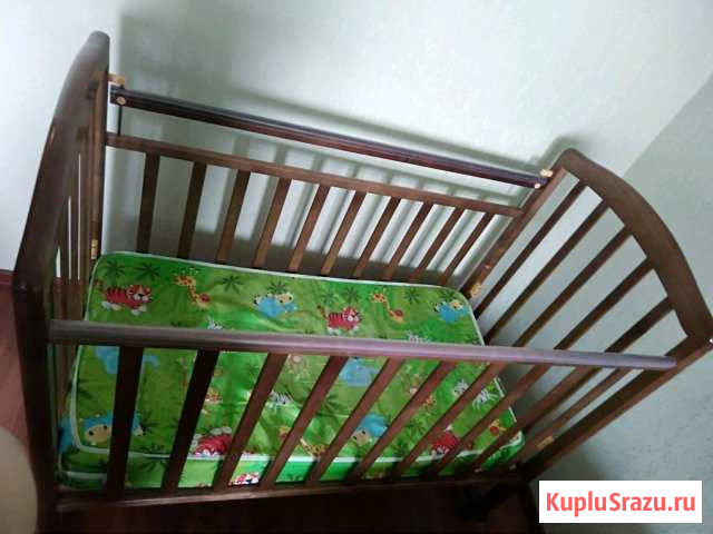 Кроватка качалка с матрасом Наро-Фоминск - изображение 1