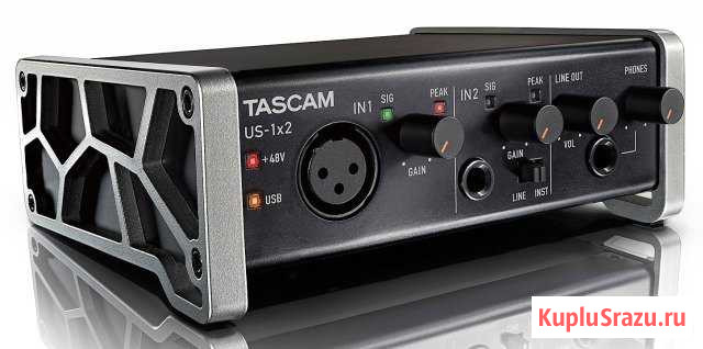 Новый аудиоинтерфейс Tascam US-1x2 Таганрог - изображение 1