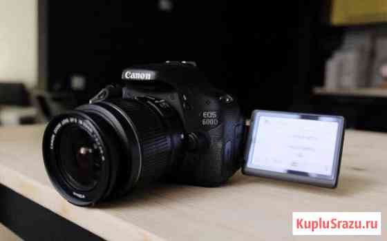 Фотоаппарат canon 600d Нижний Тагил