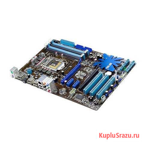 Материнская плата Asus P7P55LX рабочая Троицк - изображение 1