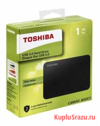 Внешний жесткий диск toshiba Canvio 1Тб USB 3.0 Набережные Челны - изображение 1