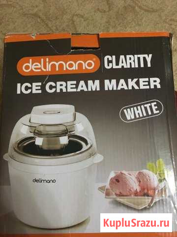 Мороженица Delimano Clarity Ice-cream Maker ICM-06 Краснотурьинск - изображение 1