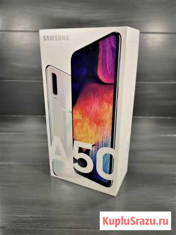 Новый SAMSUNG Galaxy A50 2019 white Барнаул - изображение 1