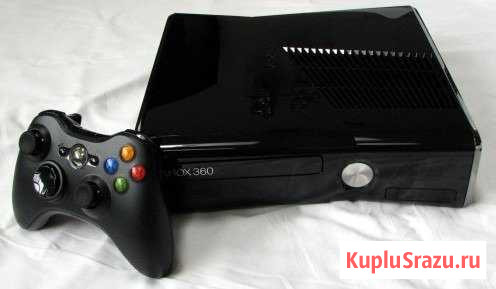 Продам Xbox 360 250g slim прошит Каменск-Уральский - изображение 1