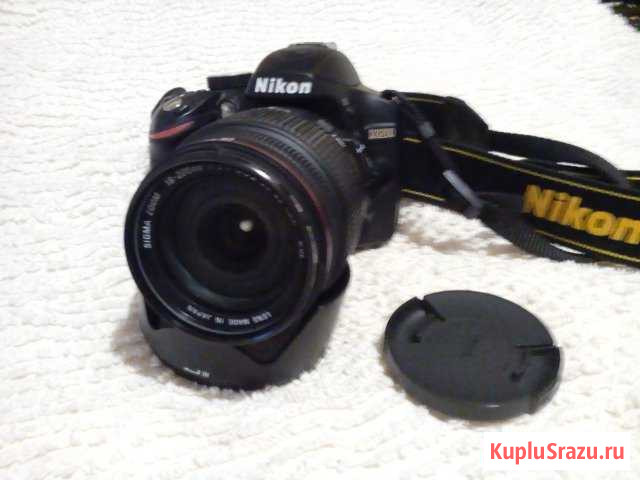 Nikon D3200 с объективом Sigma AF 18-200mm Старый Оскол - изображение 1