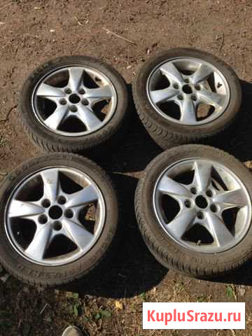 Литые диски r15 с резиной Выборг - изображение 1