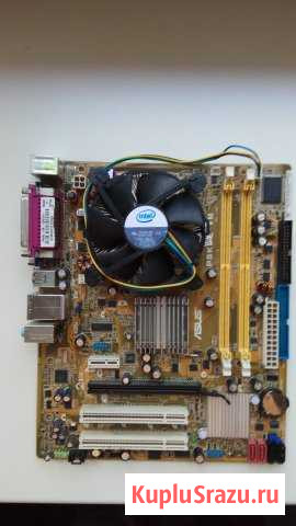 Asus p5kpl-vm(775) + pentium e2020 торг обмен Бугры - изображение 1