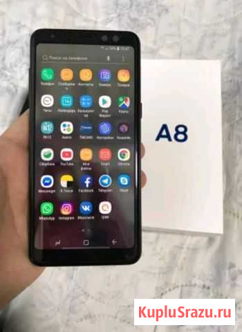 SAMSUNG galaxy A8 2018 Майкоп - изображение 1