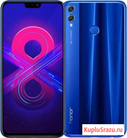 Новый Смартфон Honor 8X 4/64GB Улан-Удэ - изображение 1
