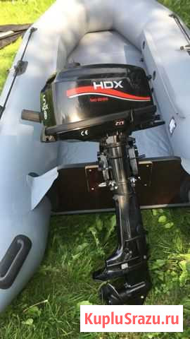Продам лодку хантер+мотор HDX Кольчугино - изображение 1