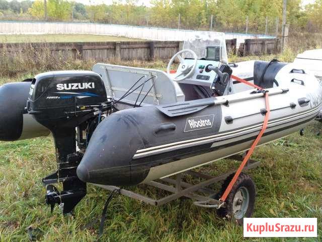 Продам лодку риб 3.75 с л.м. Suzukl 30 Муром - изображение 1