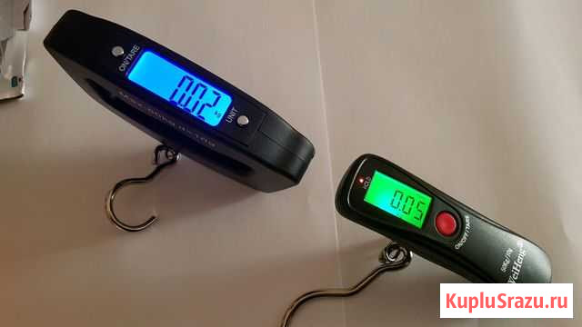 Весы ручные электронные на 50 кг и от 10гр Бийск - изображение 1