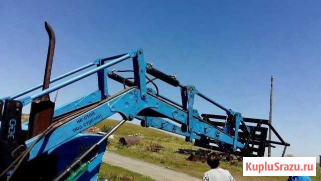 Погрузчик фронтальный пфу-0.9 Лесник (кун) Барнаул - изображение 1