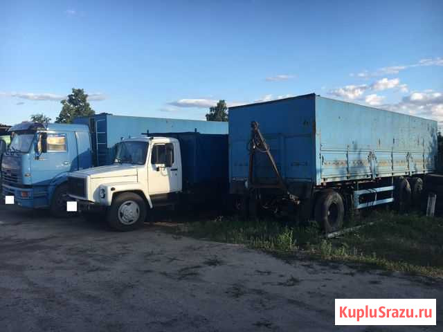 Камаз 65117 с прицепом сзап (зерновоз) Лиски - изображение 1
