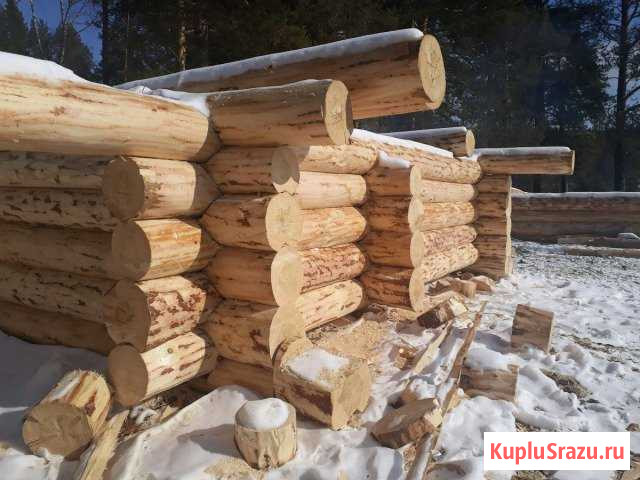 Зимний сосновый сруб 6,1/4,1 +2м с фронтоном Уфа - изображение 1