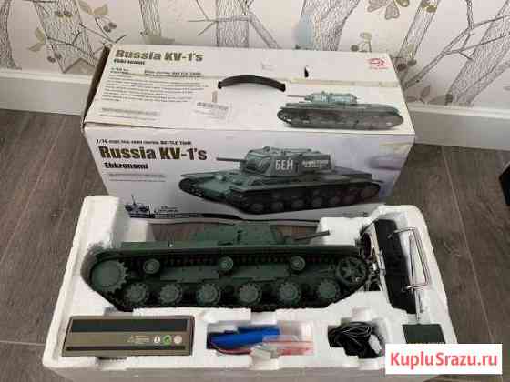 Радиоуправляемый танк Russian KV-1 Ehkranami 1:16 Уфа